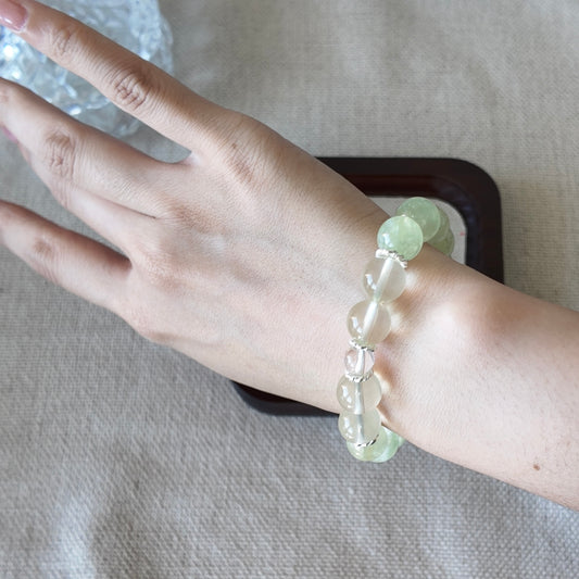 Prehnite Bracelet 11mm