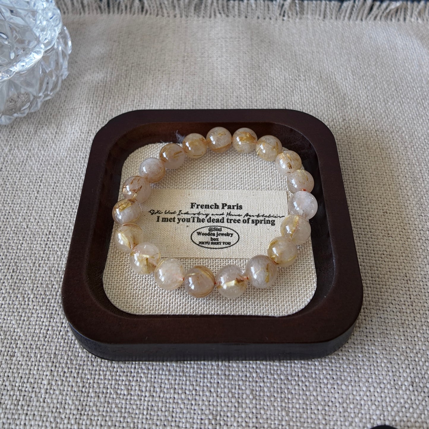 Golden Rutilated Quartz