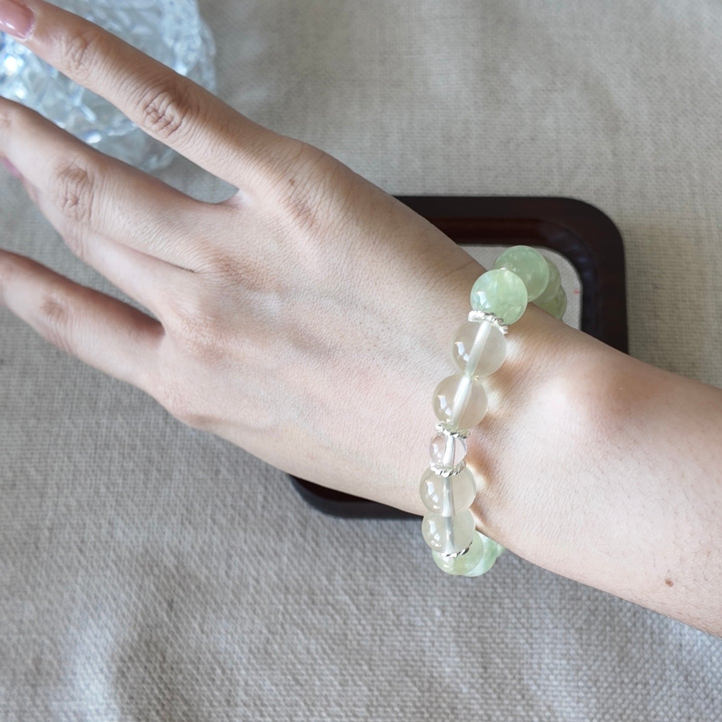Prehnite Bracelet 11mm