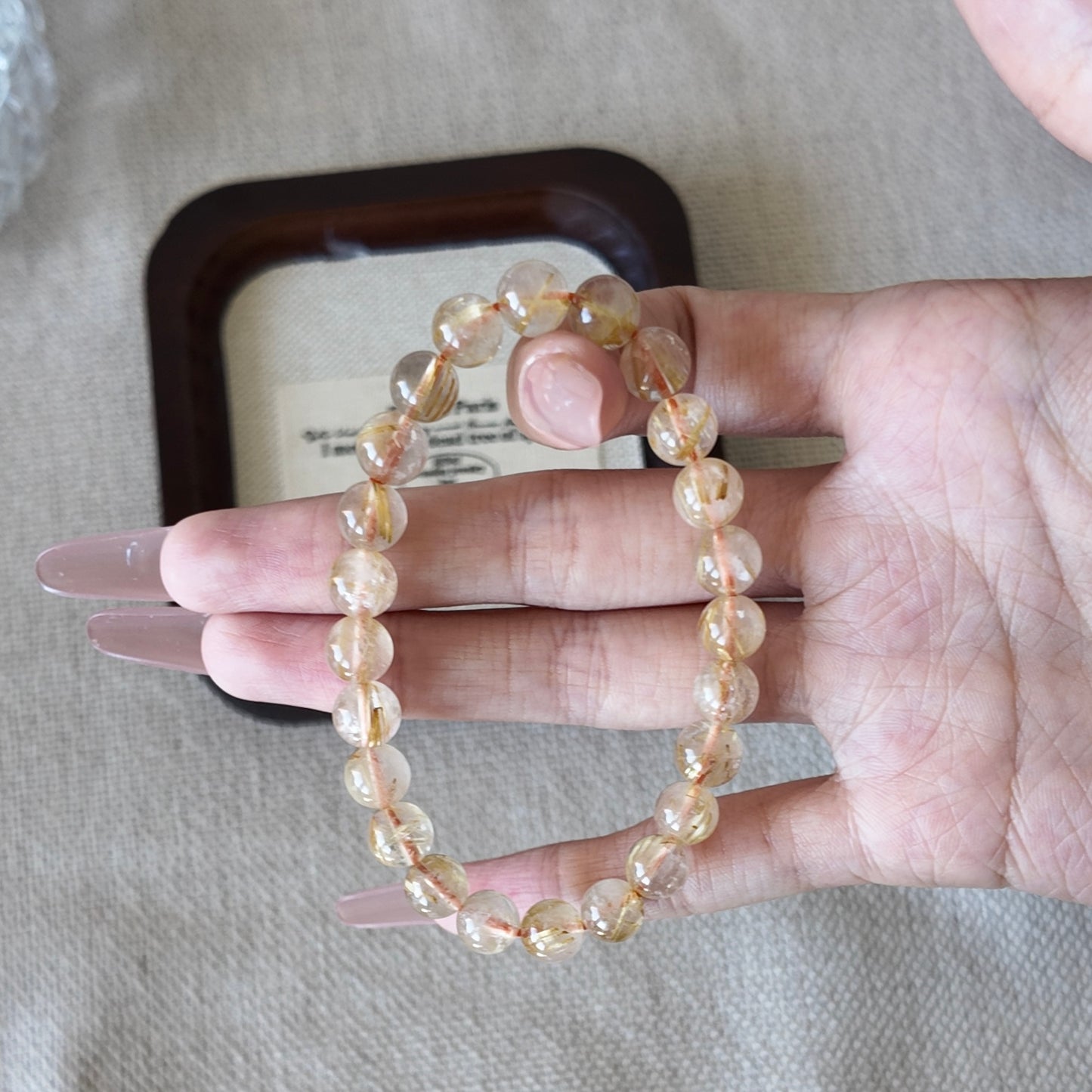 Golden Rutilated Quartz